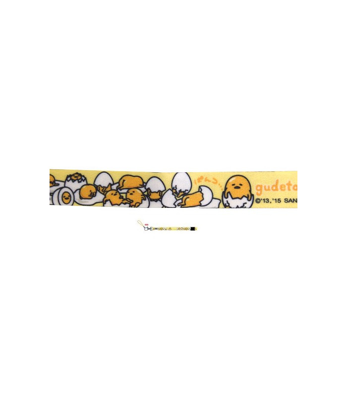 Gudetama Neck Strap Yellow