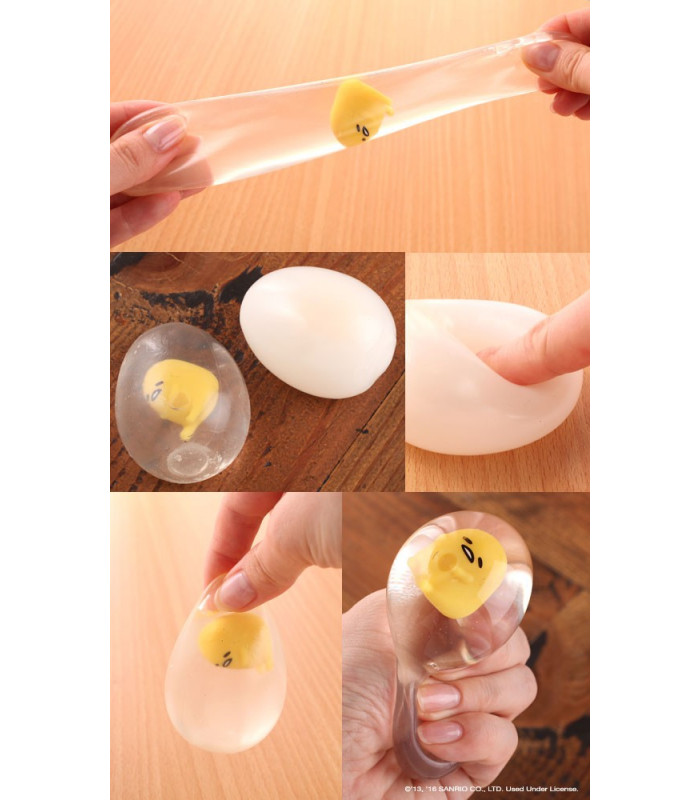 Gudetama Squishy Mascot: Clear