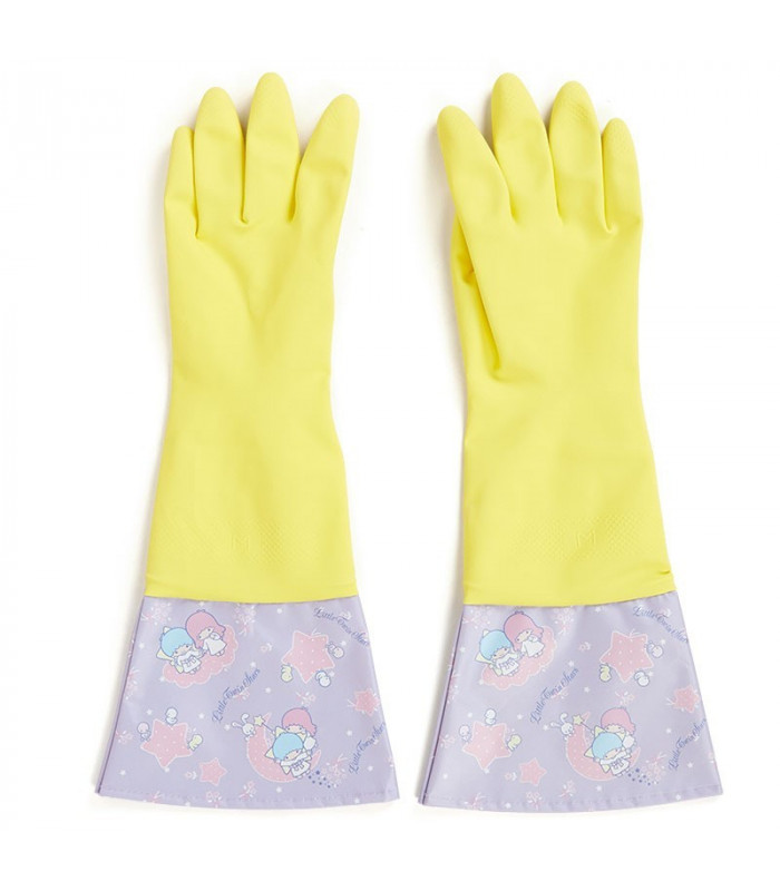 Little Twin Stars Kitchen Gloves: Purple