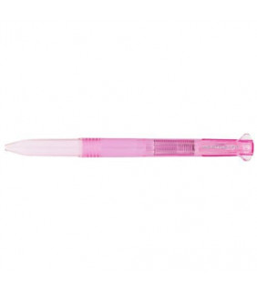 Style Fit UE3H-159 C.13 Clear Pink 3-Colour Pen Holder