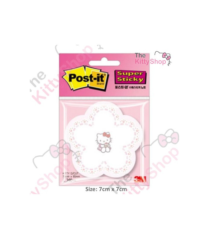 Hello Kitty Post-it Super Sticky Notes (Doily)