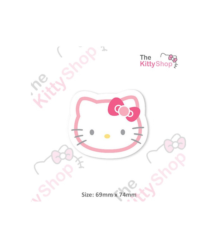 Hello Kitty Post-it Sticky Notes (Face)
