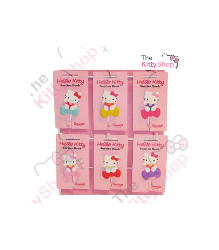 Hello Kitty Suction Hook Green