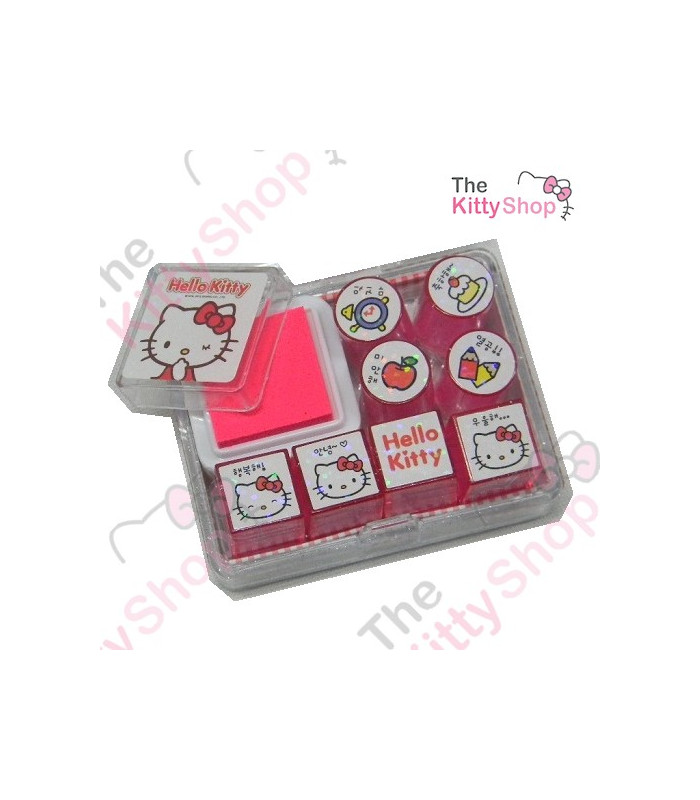 Hello Kitty Mini Stamp Box Set