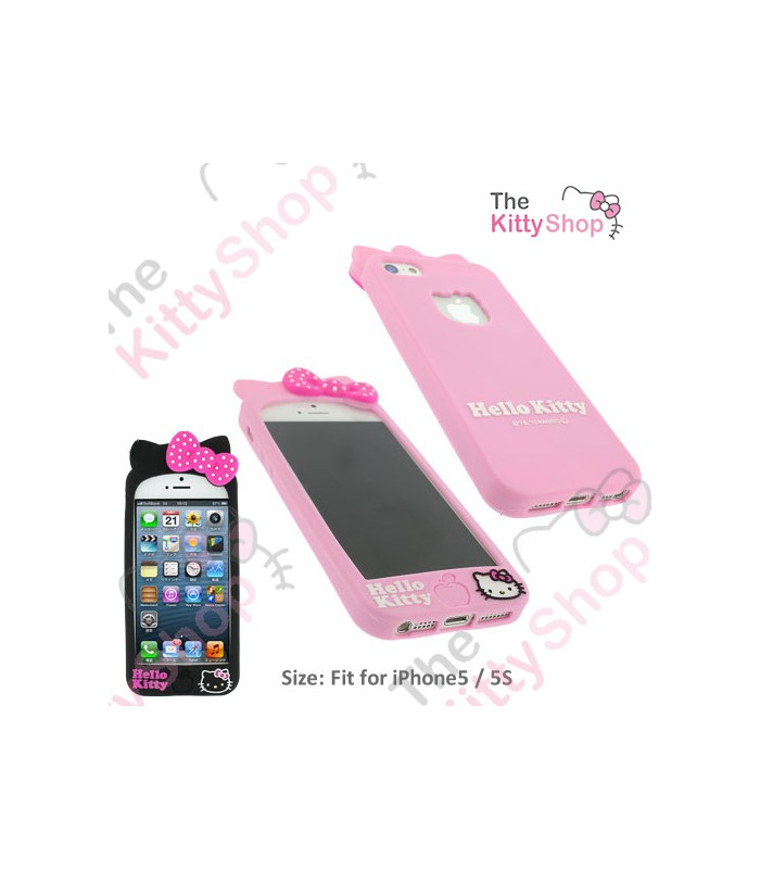 Hello Kitty Mobile Case(Jelly case) black