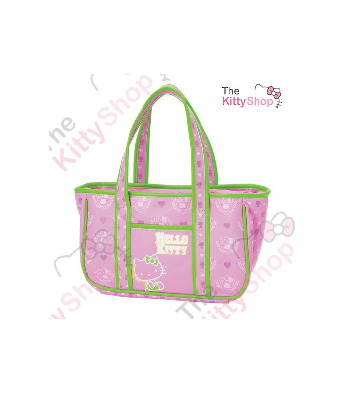 Hello Kitty Handbag Pink Emblem